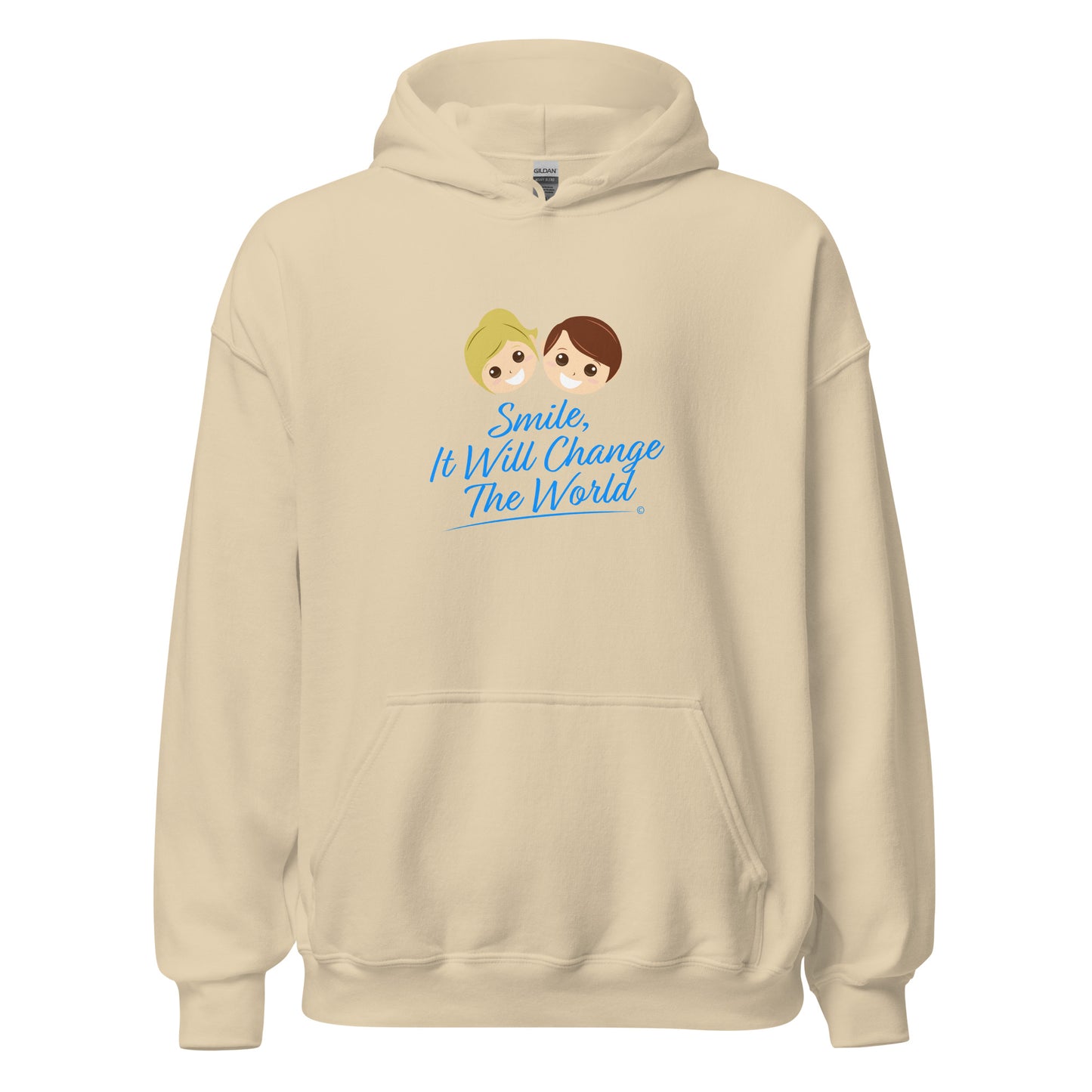 Smile, It Will Change The World Unisex Hoodies