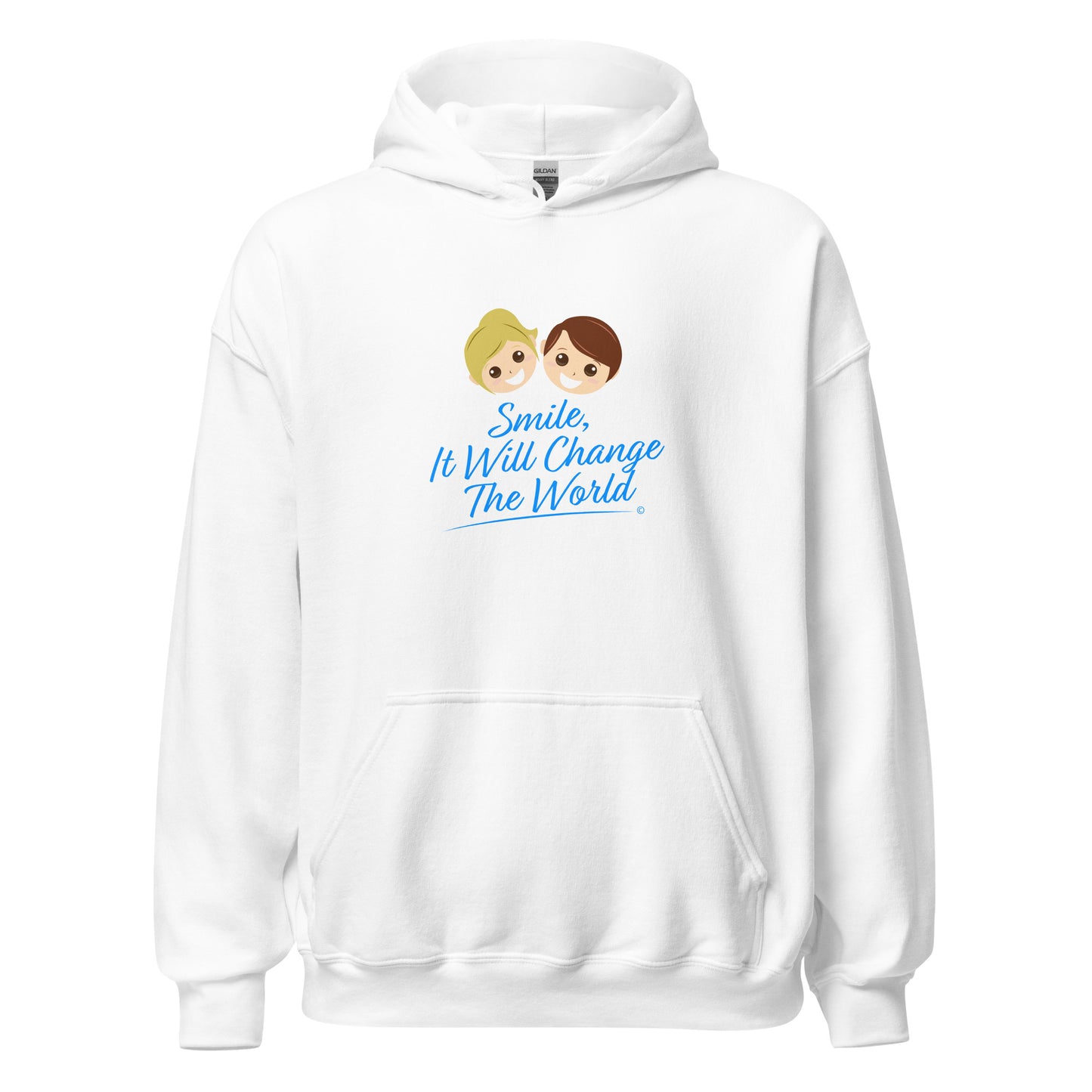 Smile, It Will Change The World Unisex Hoodies