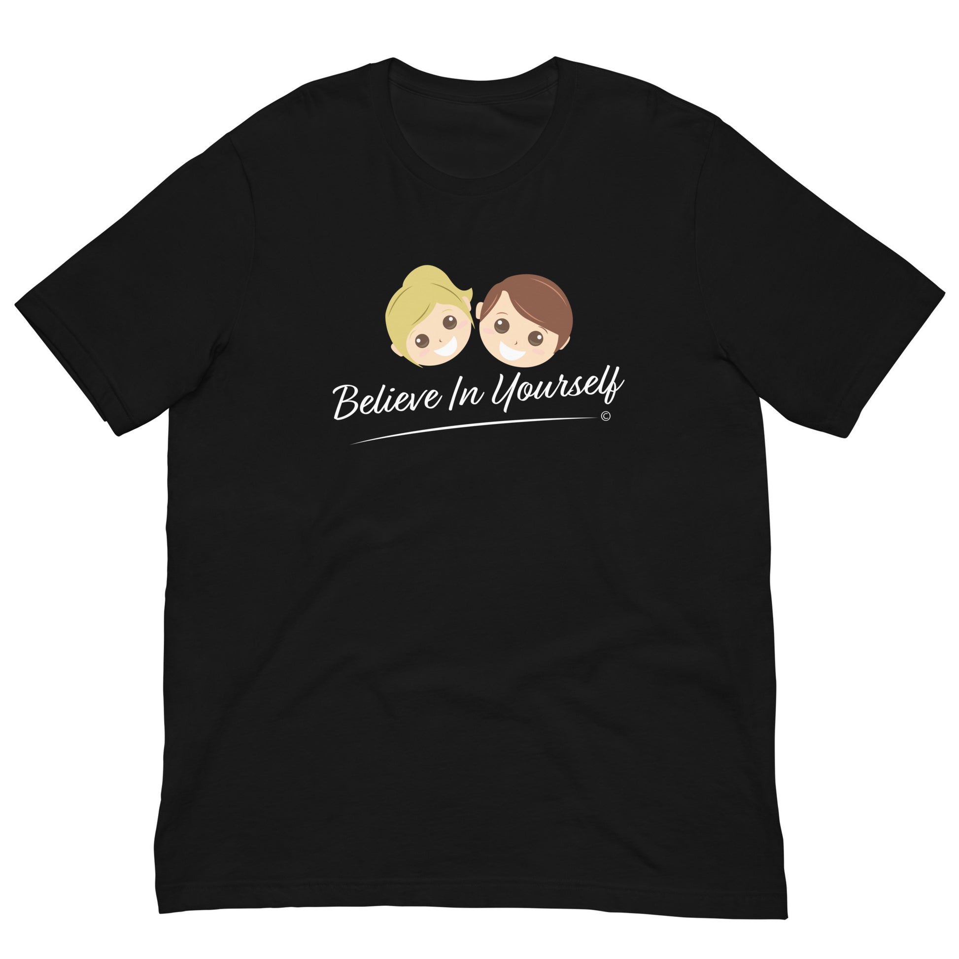Soft and breathable cotton tees-black