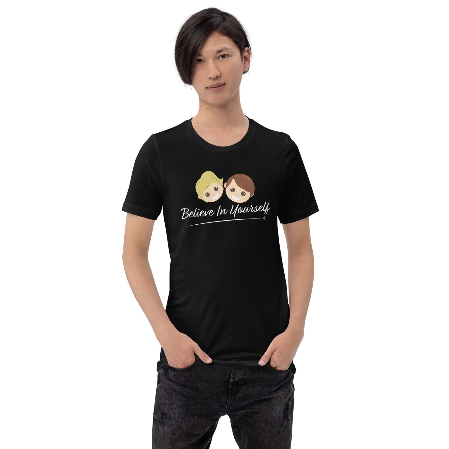 Soft and breathable cotton tees-front view