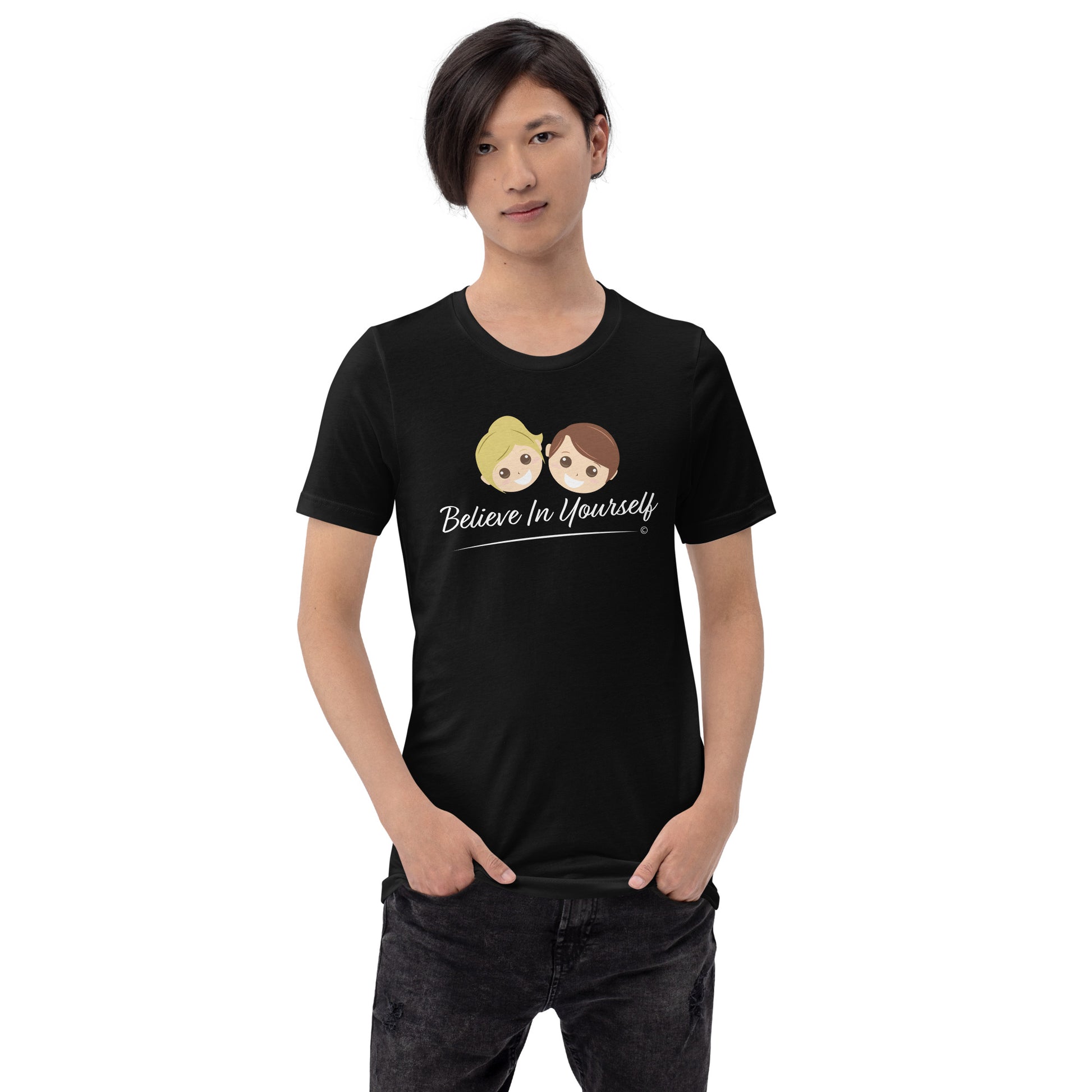 Soft and breathable cotton tees-front view
