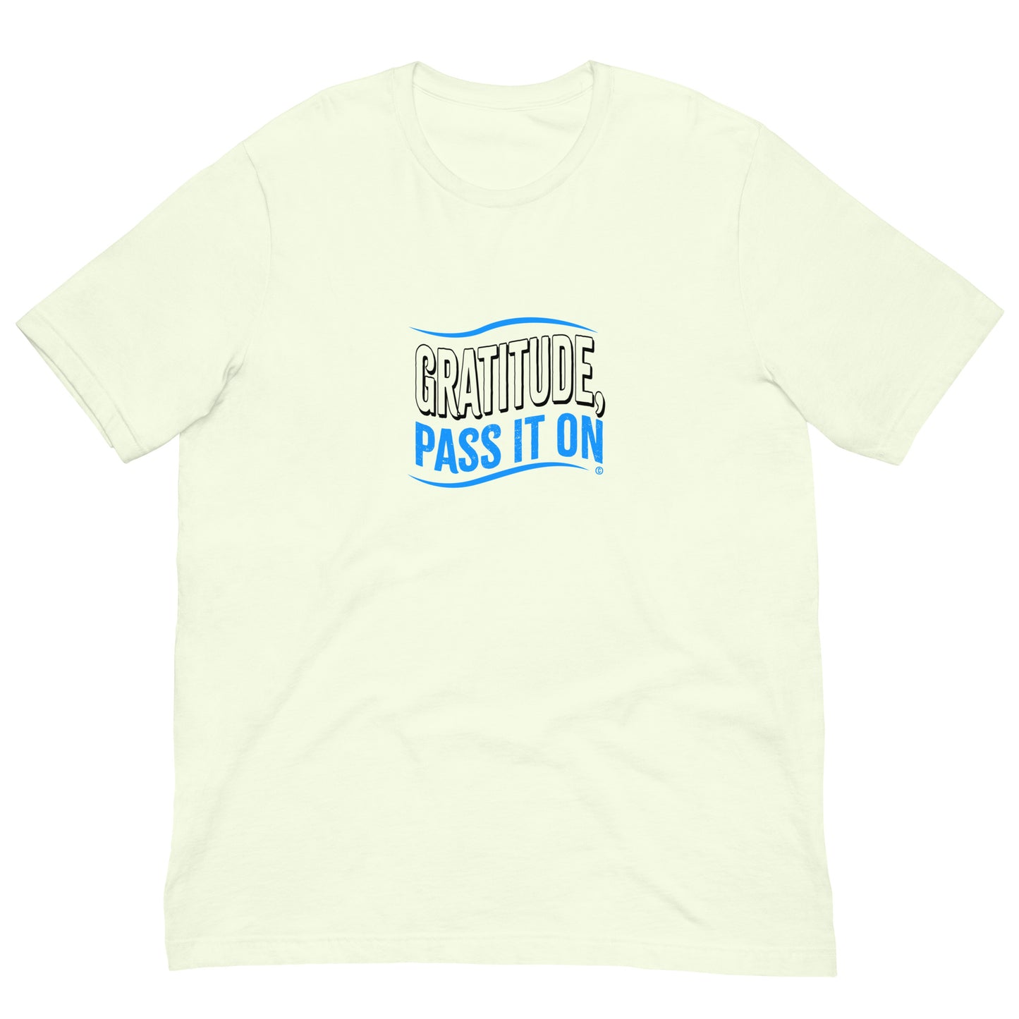 Gratitude, Pass it On Unisex T-Shirts