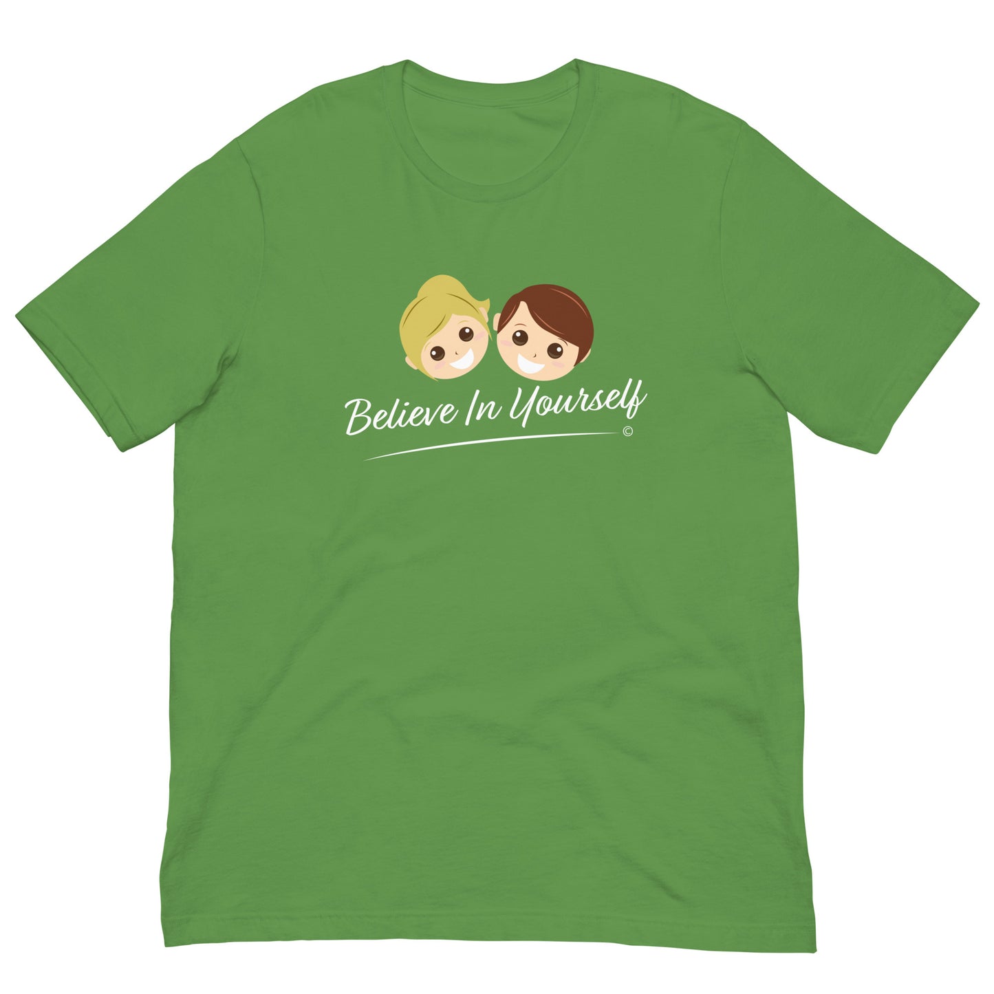 Soft and breathable cotton tees-Leaf