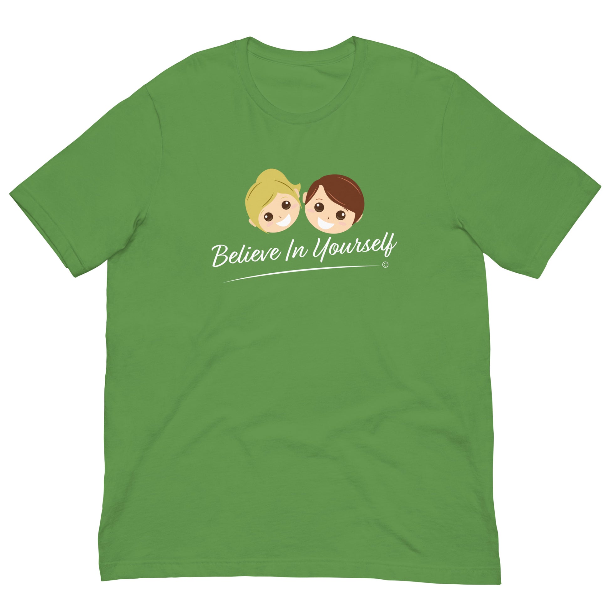 Soft and breathable cotton tees-Leaf