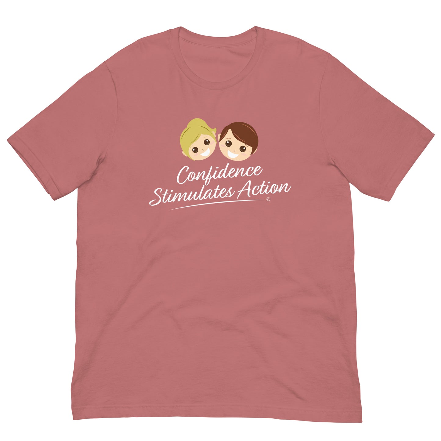 Soft and breathable T-shirts for summer -Mauve