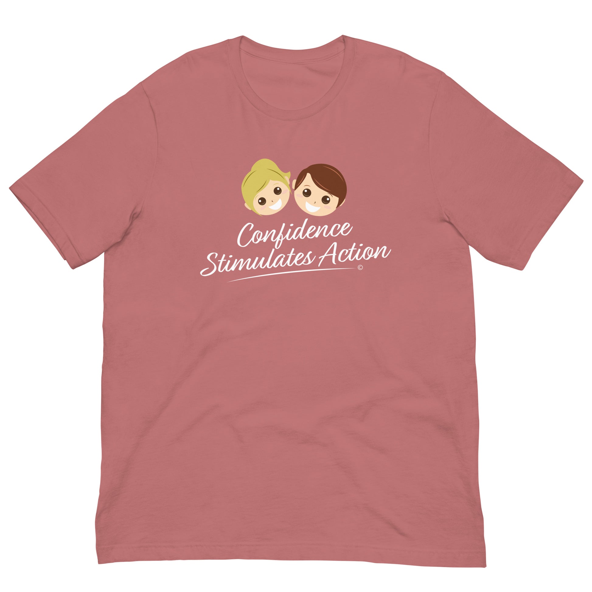 Soft and breathable T-shirts for summer -Mauve
