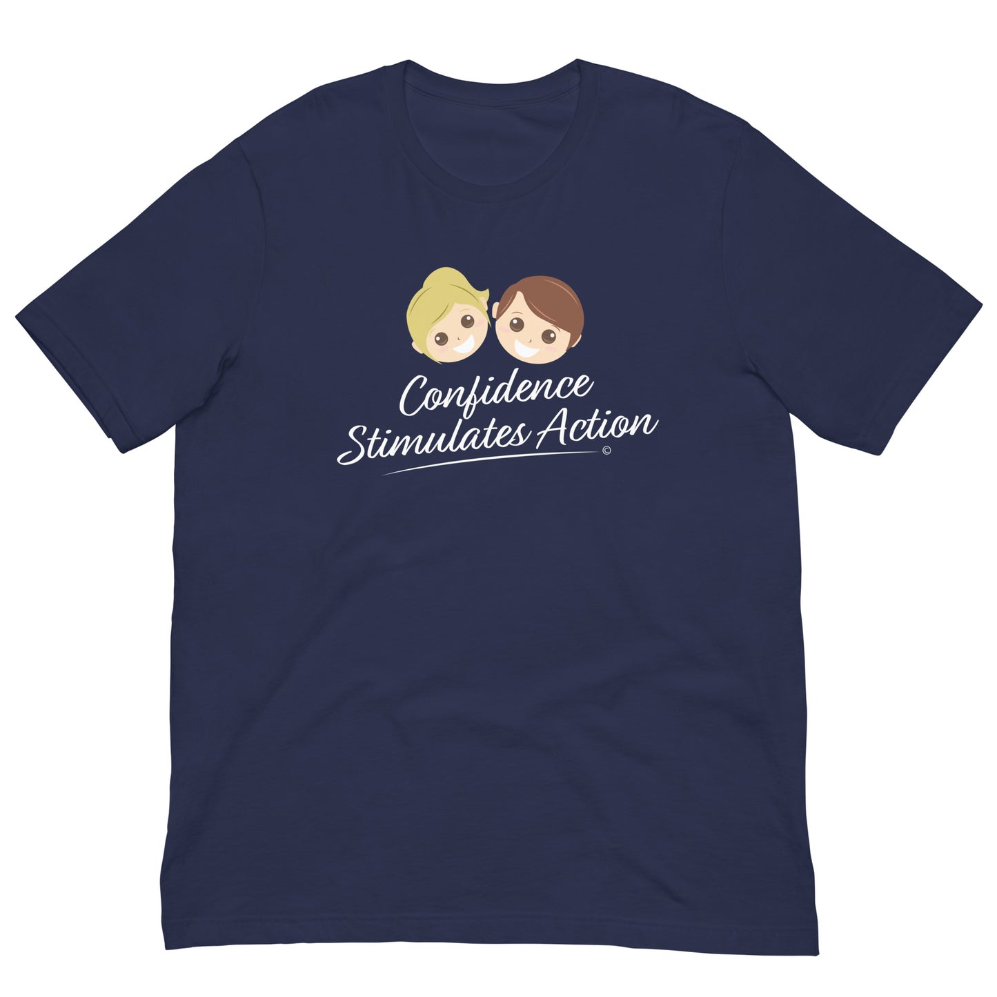 Soft and breathable T-shirts for summer -Navy