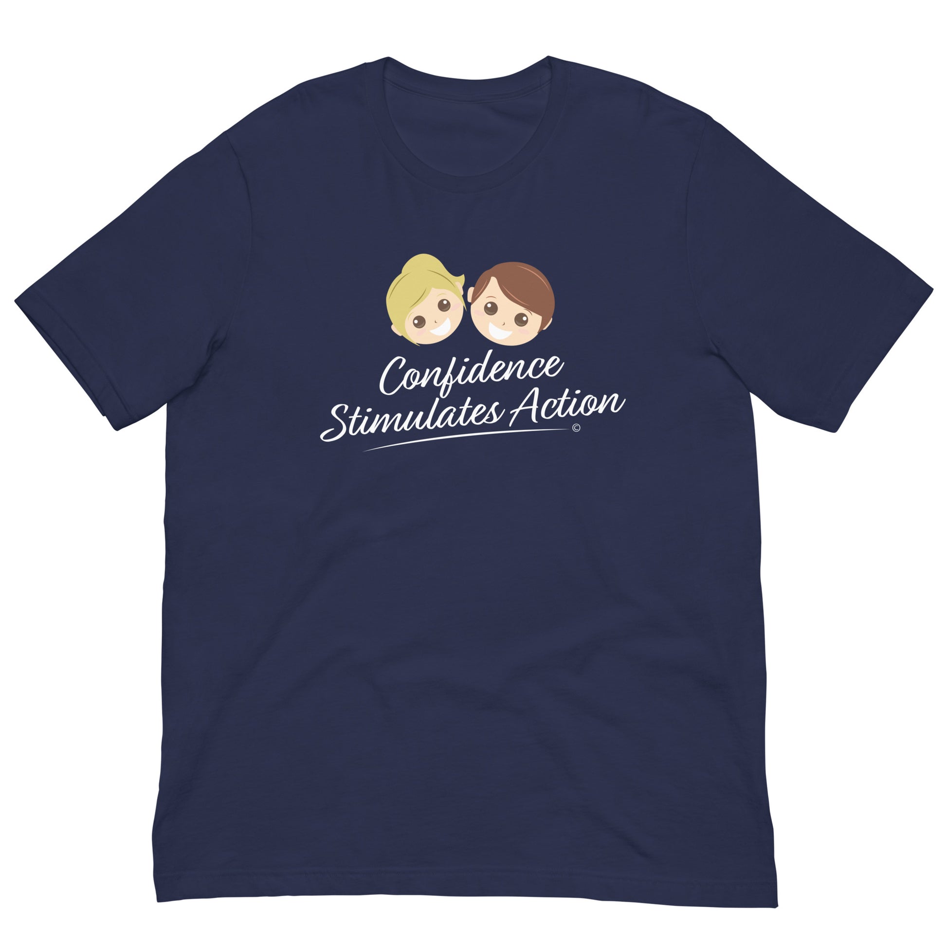 Soft and breathable T-shirts for summer -Navy