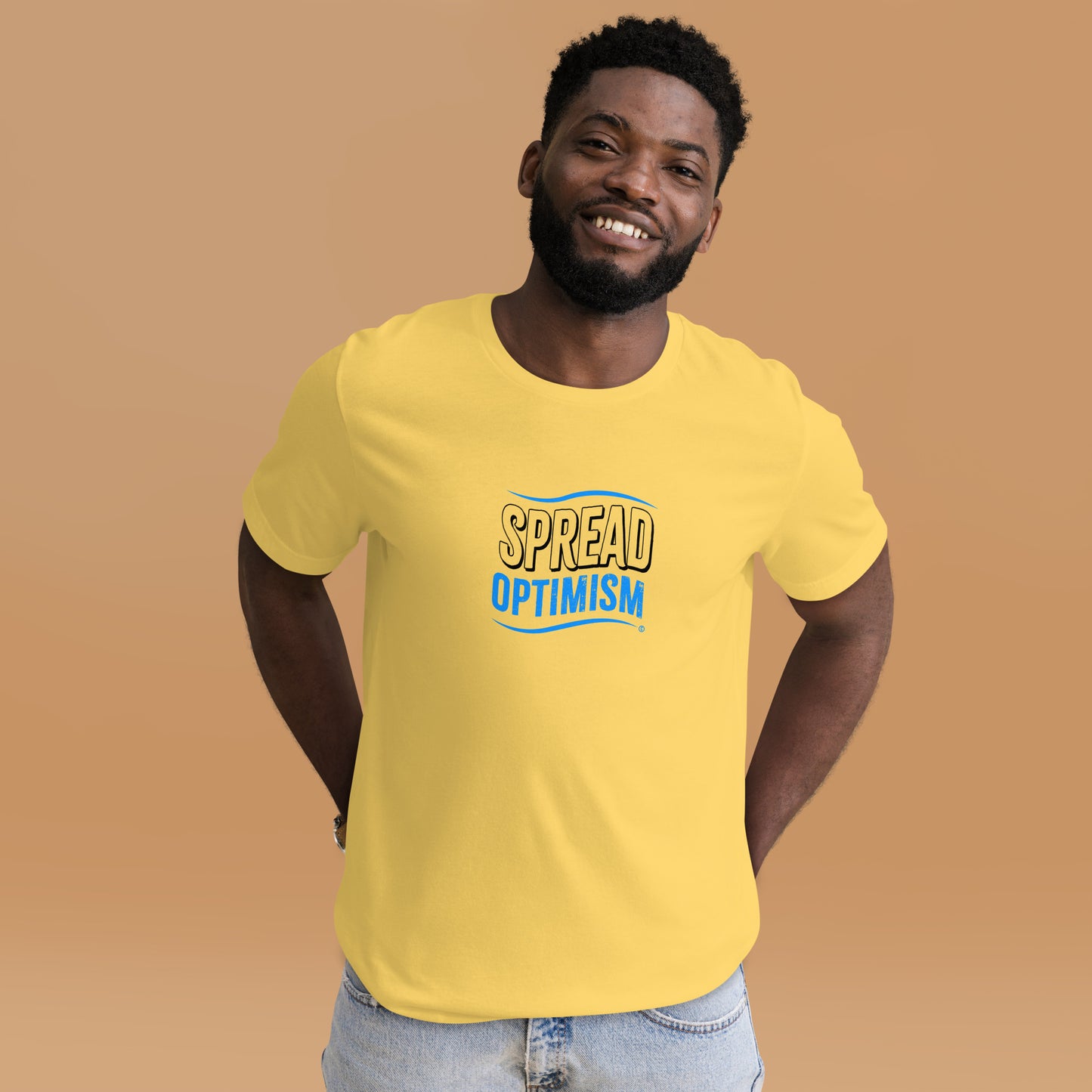 Spread Optimism Unisex T-Shirts