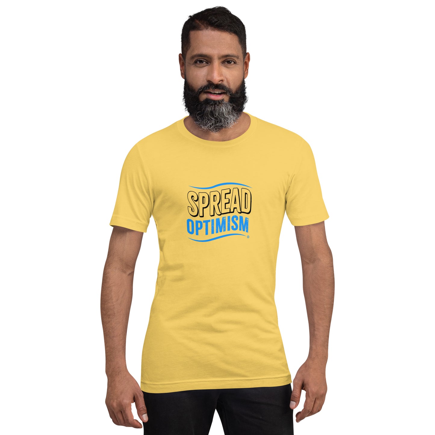 Spread Optimism Unisex T-Shirts