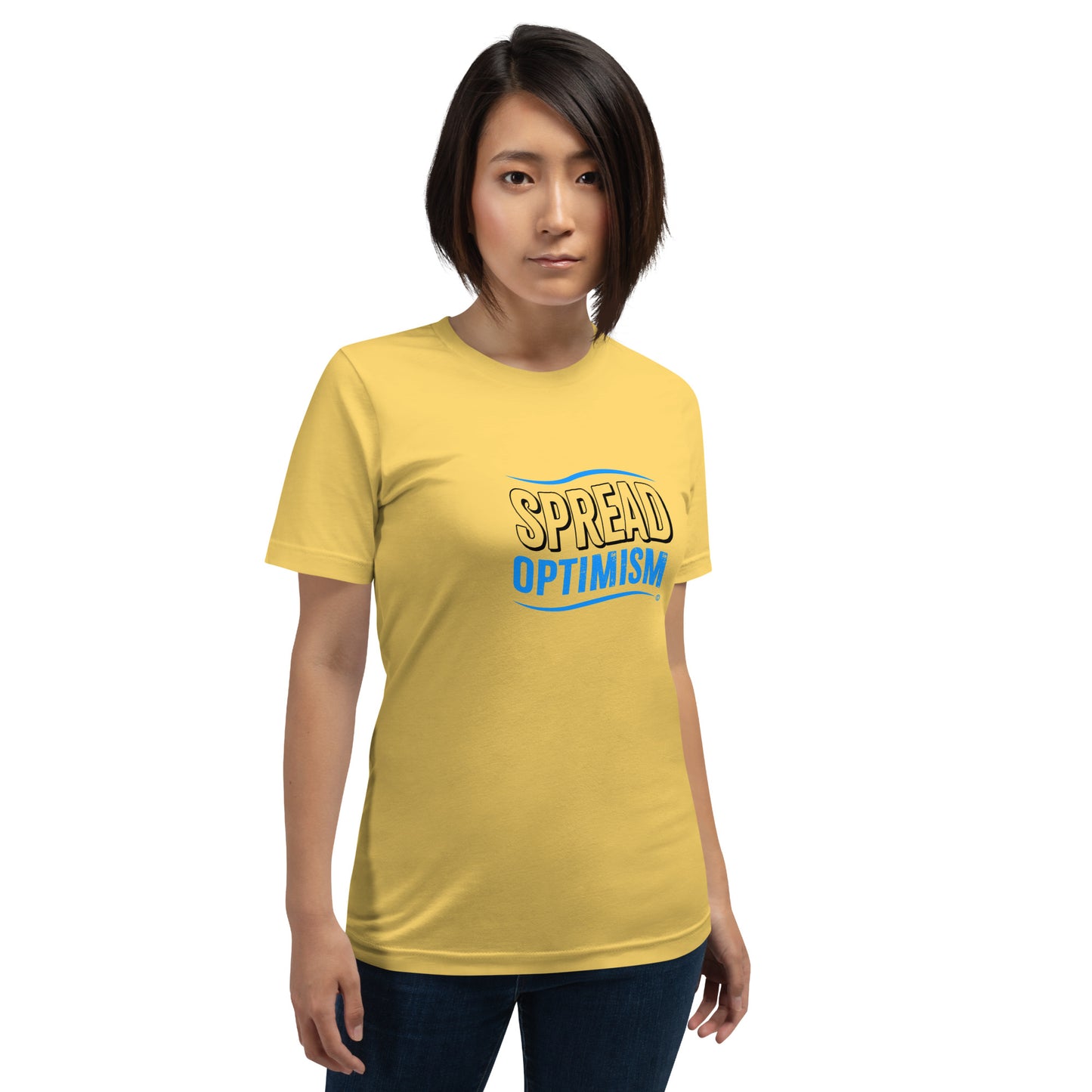 Spread Optimism Unisex T-Shirts