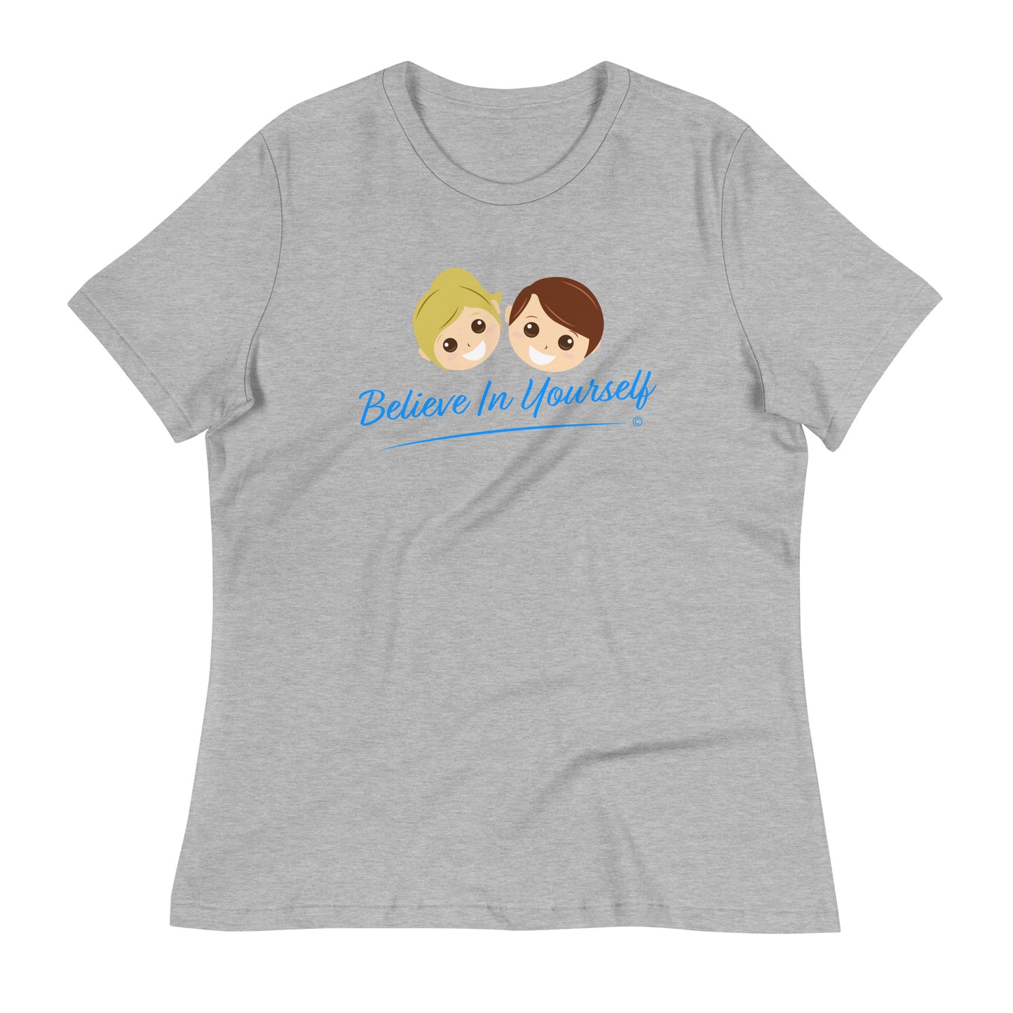 Basic women's tees -Athletic Heather