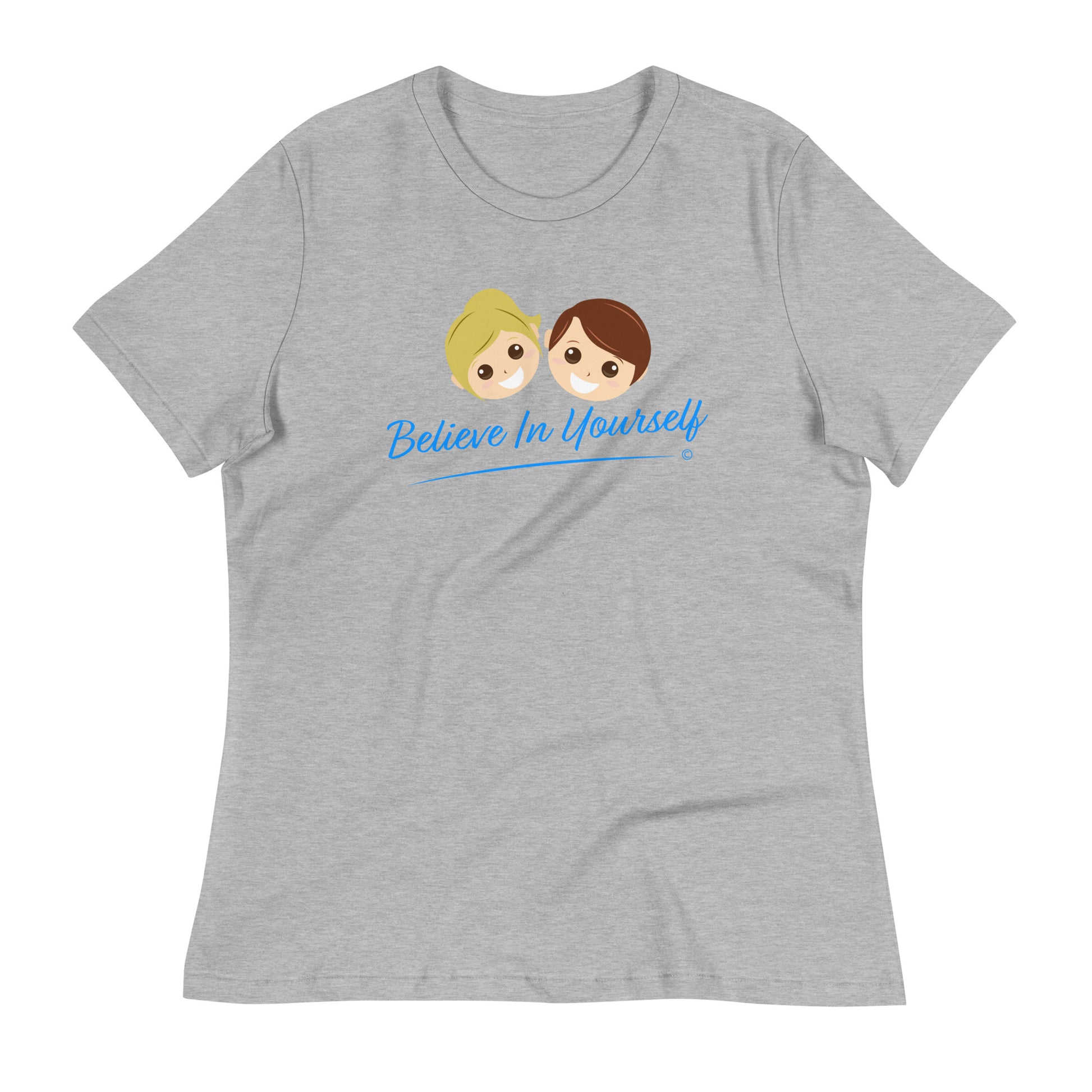 Basic women's tees -Athletic Heather