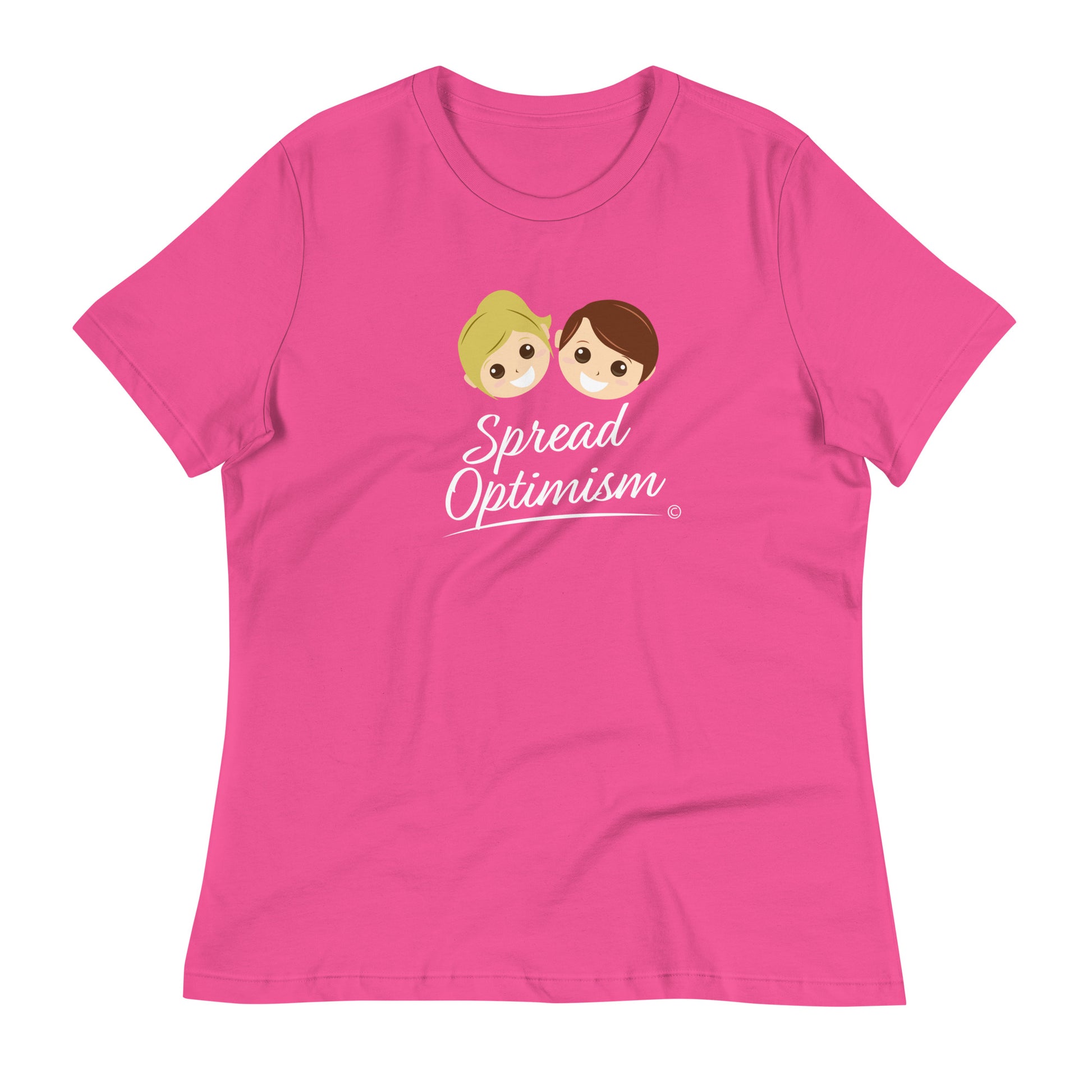 Cozy and casual everyday tee- Berry