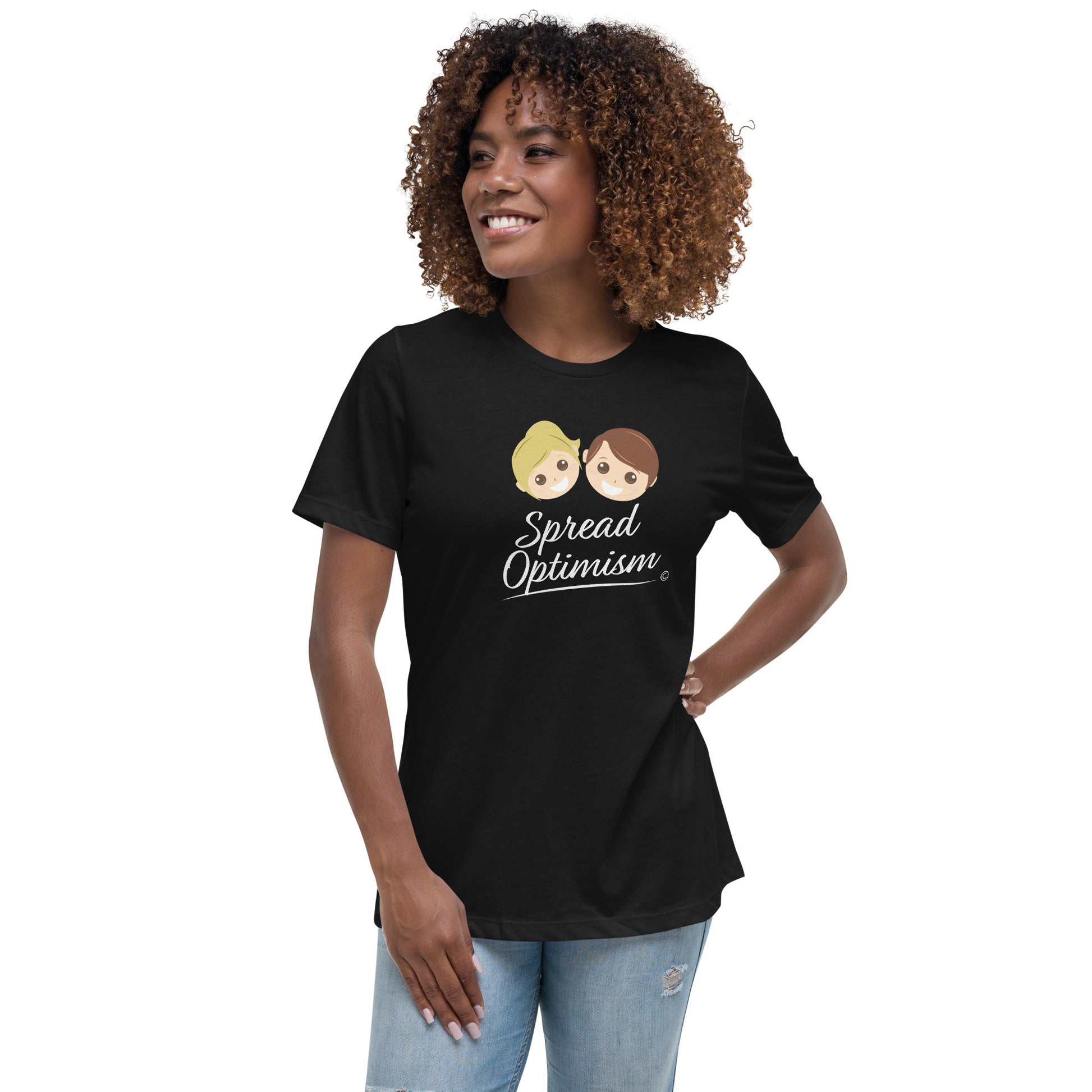 Cozy and casual everyday tee- Front View