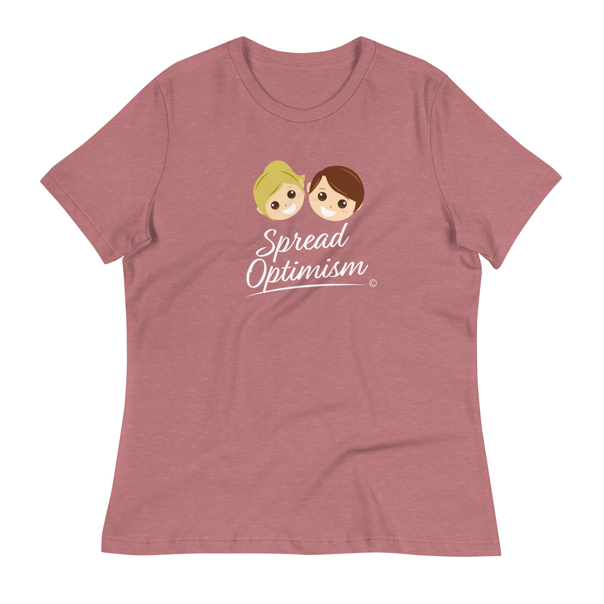 Cozy and casual everyday tee- heather Mauve