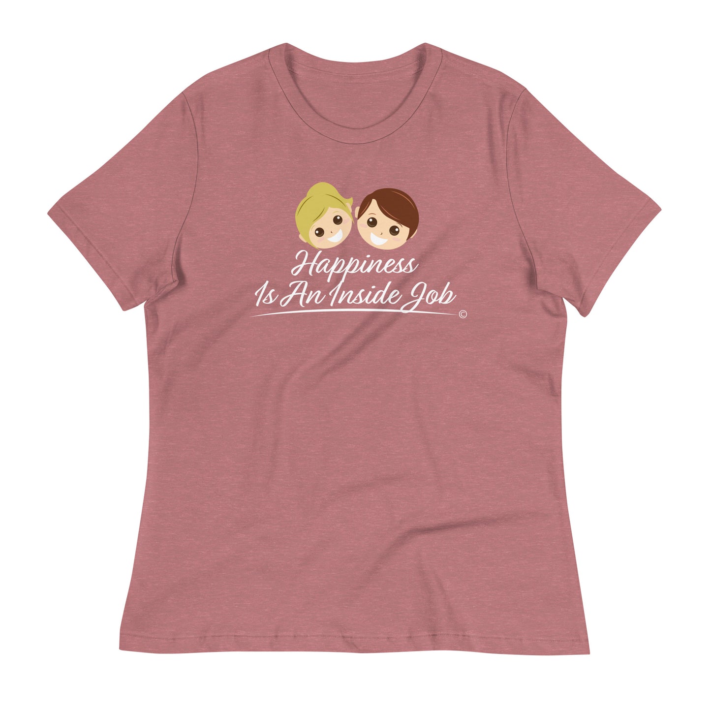 Comfort-first women's relaxed blouses -heather mauve